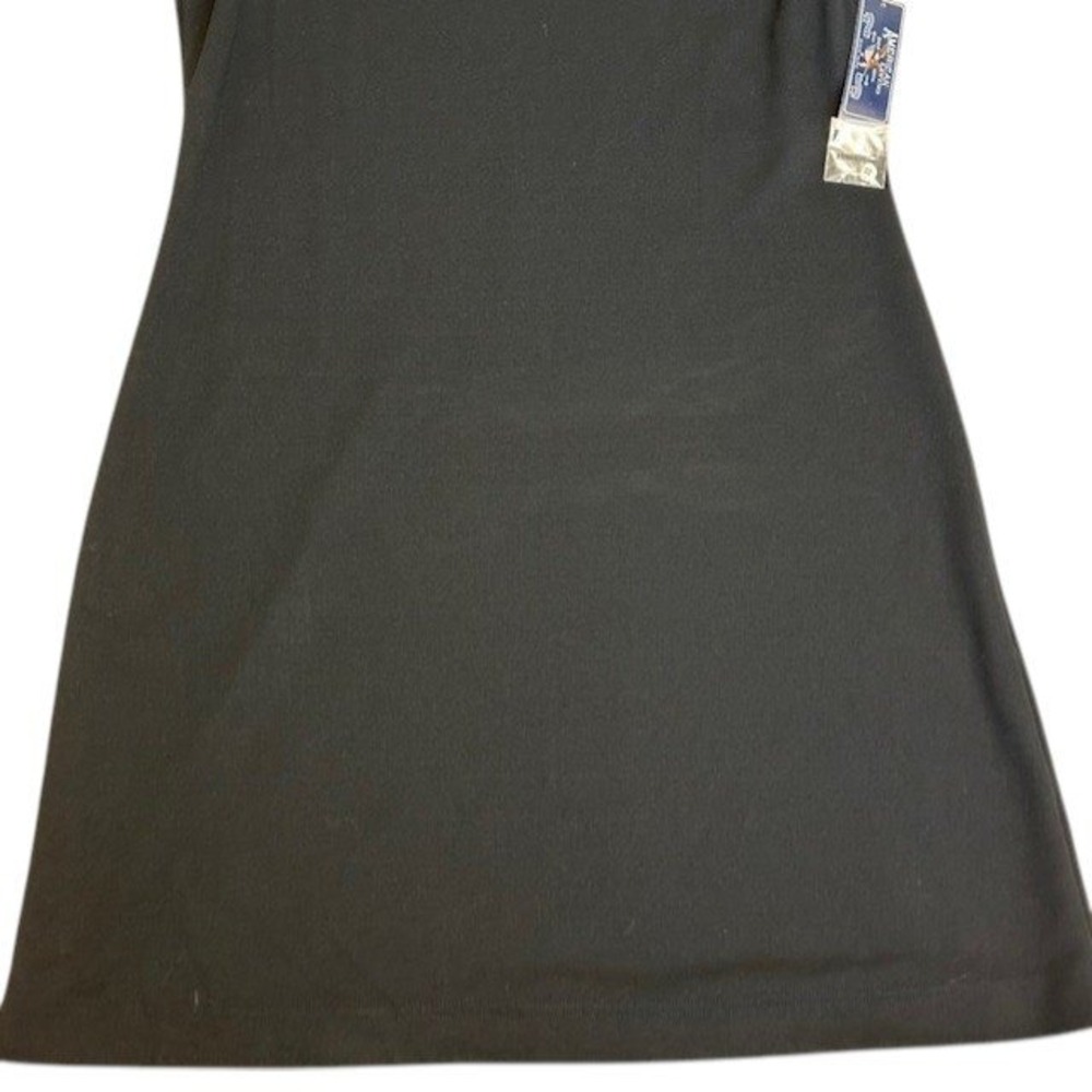 NWT American Living Women's Black Short Sleeve Collared Shirt Dress -‎ Size 12 - Picture 6 of 13